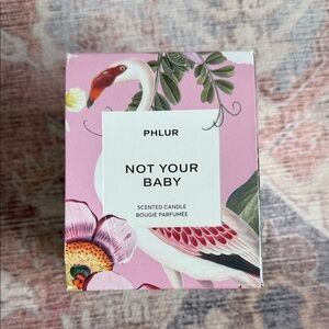 PHLUR Not Your Baby Scented Candle